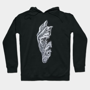 Cane Corso Acrylic Painting Hoodie